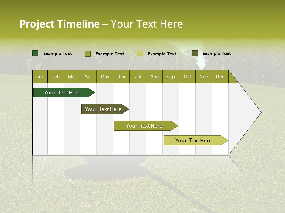 Traditional Floral Green PowerPoint Template