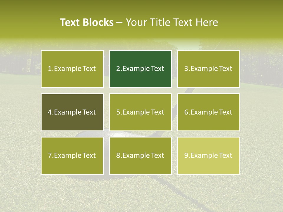 Traditional Floral Green PowerPoint Template