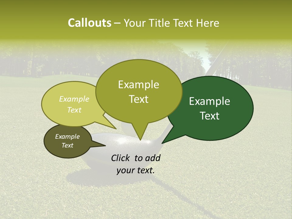 Traditional Floral Green PowerPoint Template