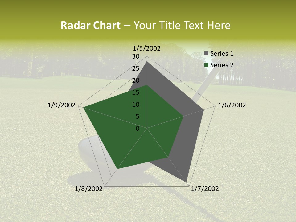 Traditional Floral Green PowerPoint Template