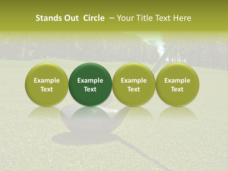 Traditional Floral Green PowerPoint Template