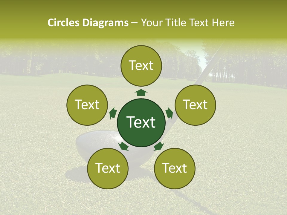 Traditional Floral Green PowerPoint Template