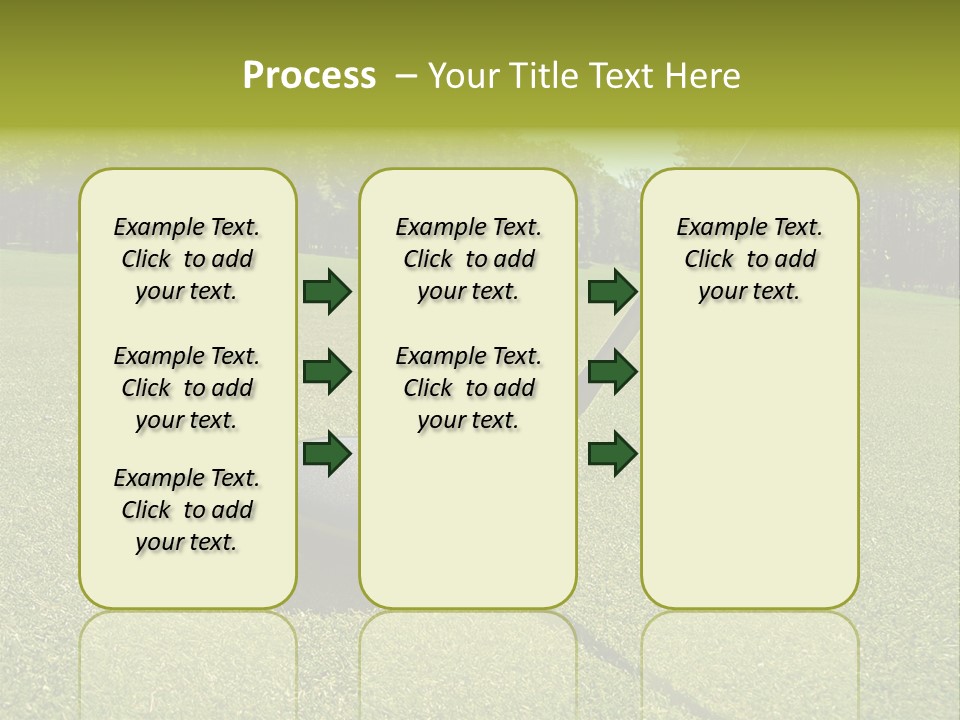 Traditional Floral Green PowerPoint Template