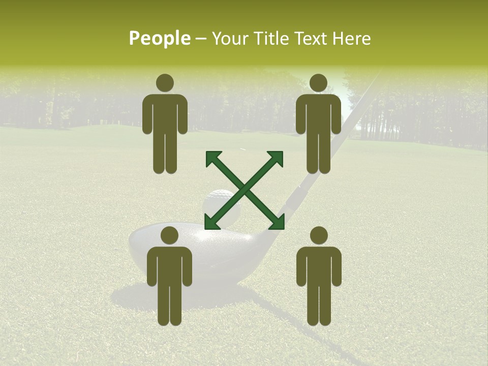 Traditional Floral Green PowerPoint Template