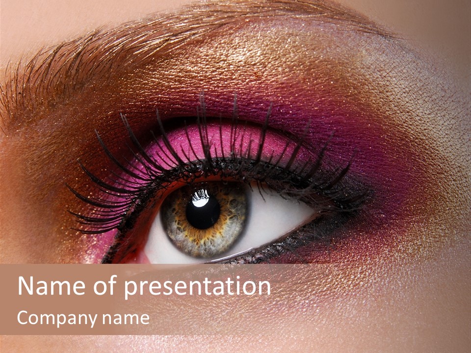 Young Eye Bright PowerPoint Template