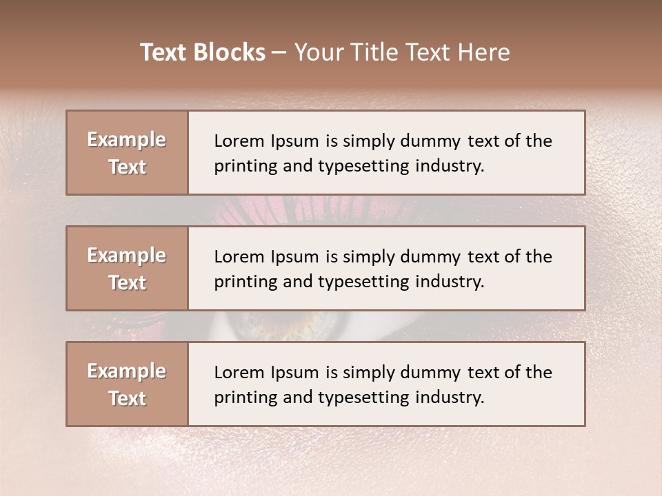 Young Eye Bright PowerPoint Template