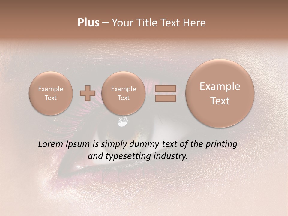 Young Eye Bright PowerPoint Template