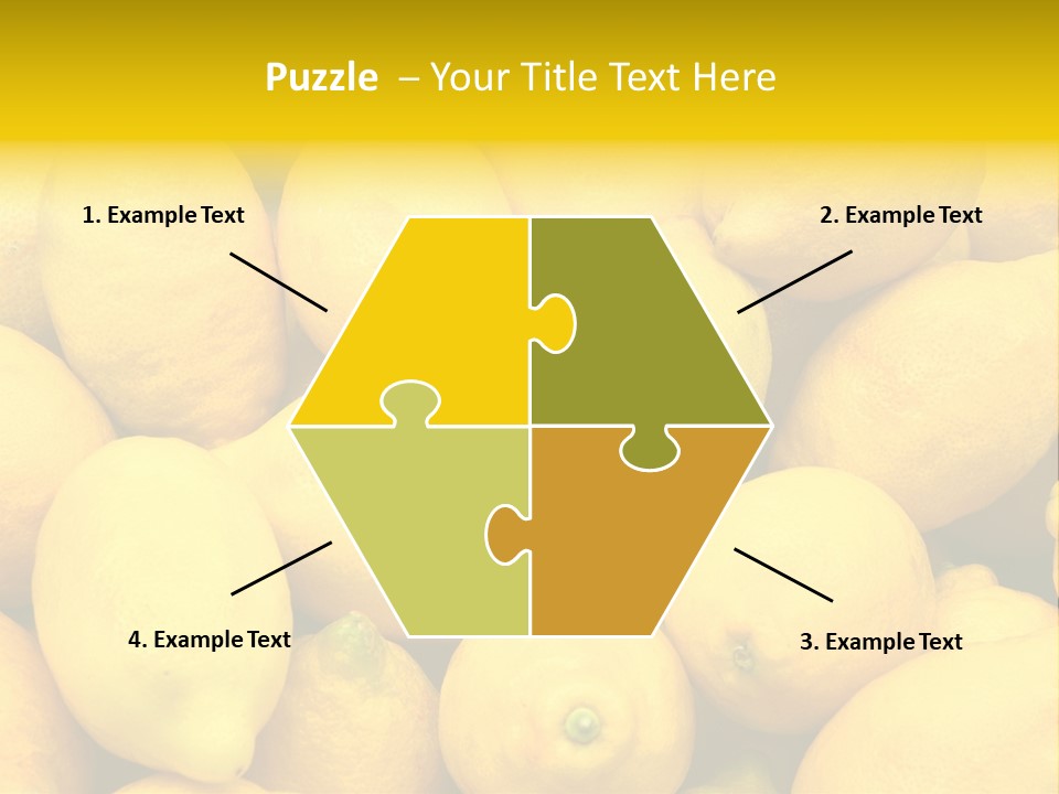 Vibrant Color Ripe Freshness PowerPoint Template