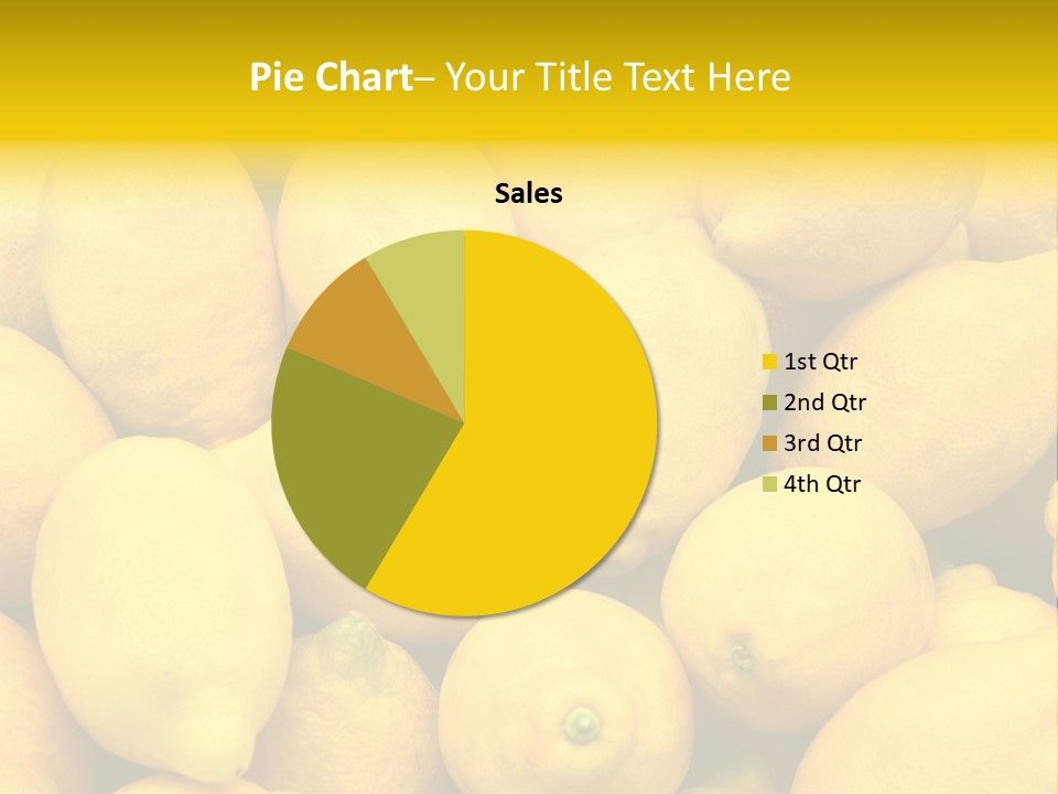 Vibrant Color Ripe Freshness PowerPoint Template