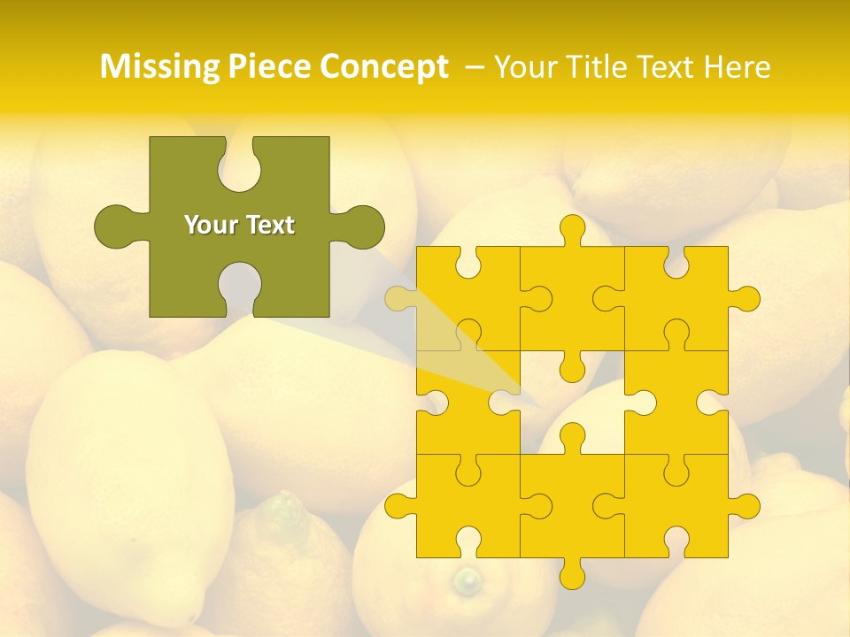 Vibrant Color Ripe Freshness PowerPoint Template