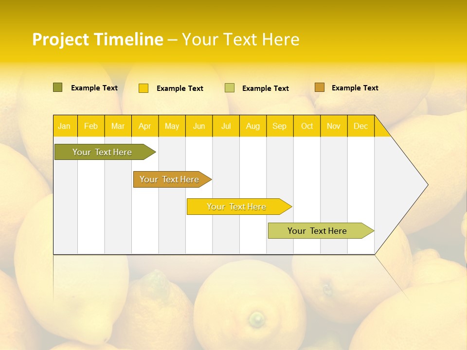Vibrant Color Ripe Freshness PowerPoint Template