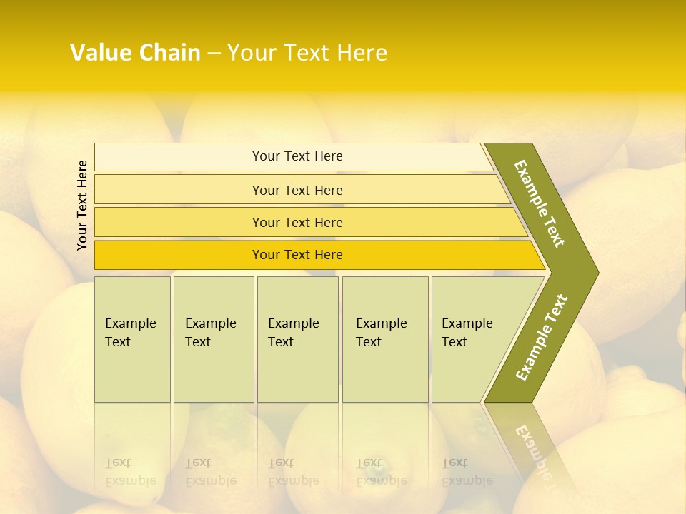 Vibrant Color Ripe Freshness PowerPoint Template
