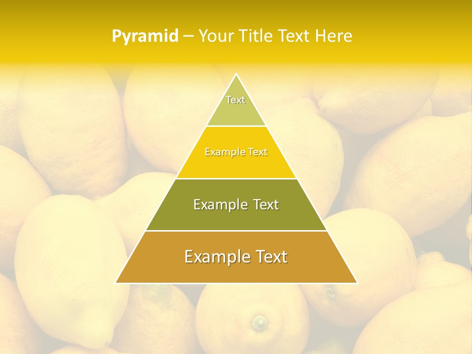 Vibrant Color Ripe Freshness PowerPoint Template