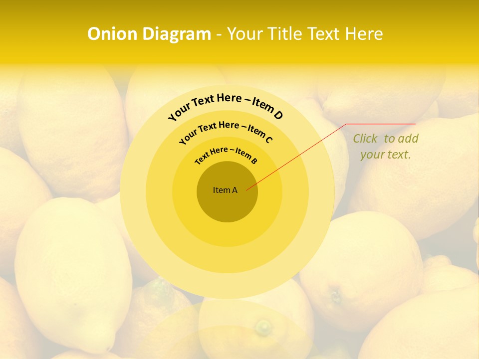 Vibrant Color Ripe Freshness PowerPoint Template