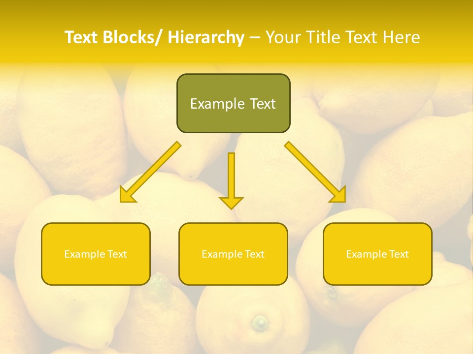 Vibrant Color Ripe Freshness PowerPoint Template