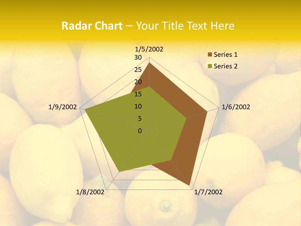 Vibrant Color Ripe Freshness PowerPoint Template