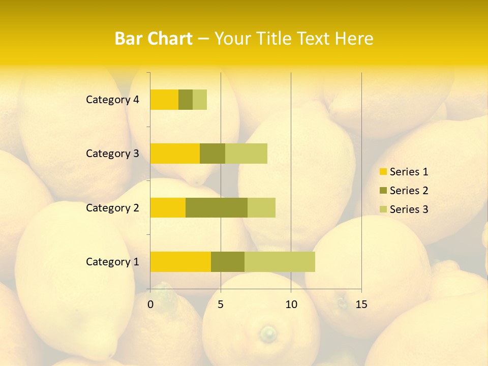 Vibrant Color Ripe Freshness PowerPoint Template