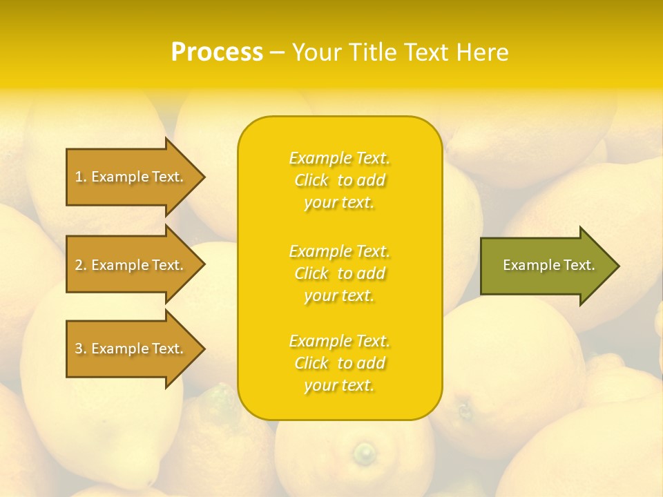 Vibrant Color Ripe Freshness PowerPoint Template