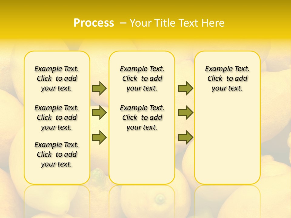 Vibrant Color Ripe Freshness PowerPoint Template