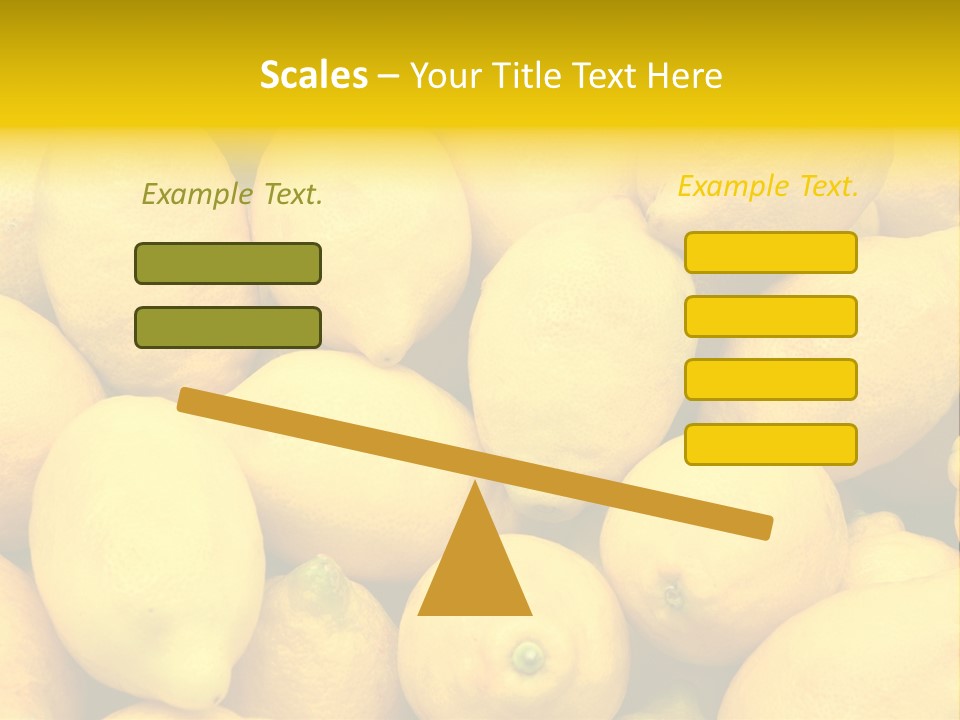Vibrant Color Ripe Freshness PowerPoint Template