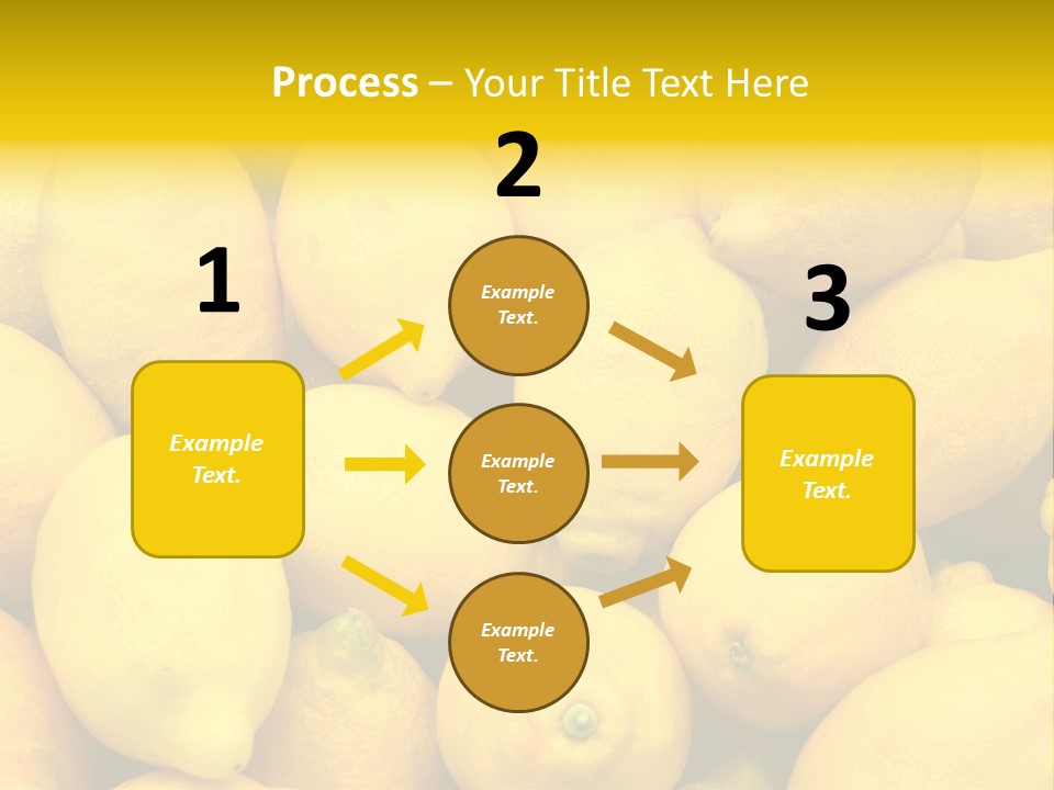 Vibrant Color Ripe Freshness PowerPoint Template