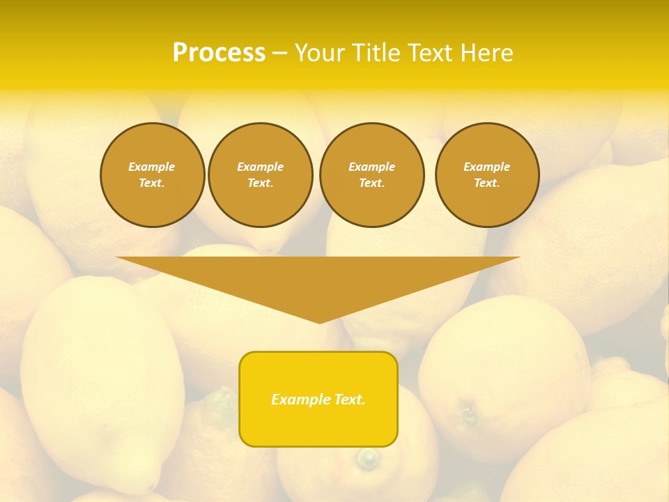Vibrant Color Ripe Freshness PowerPoint Template