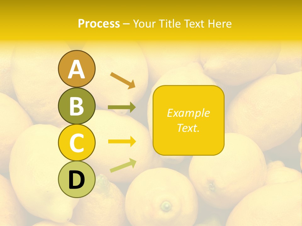 Vibrant Color Ripe Freshness PowerPoint Template