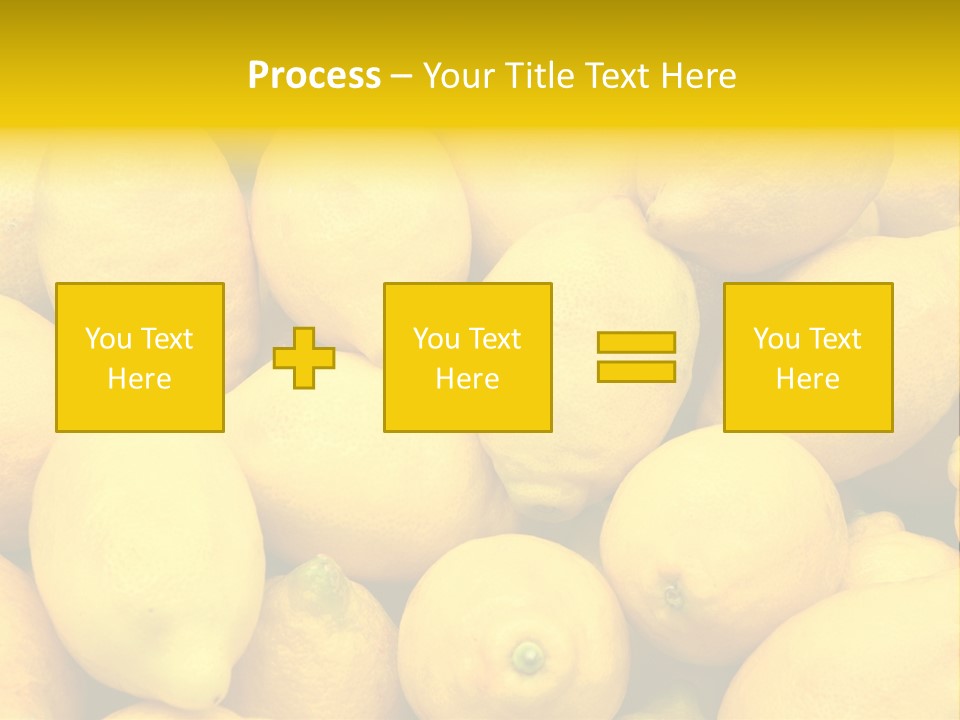 Vibrant Color Ripe Freshness PowerPoint Template