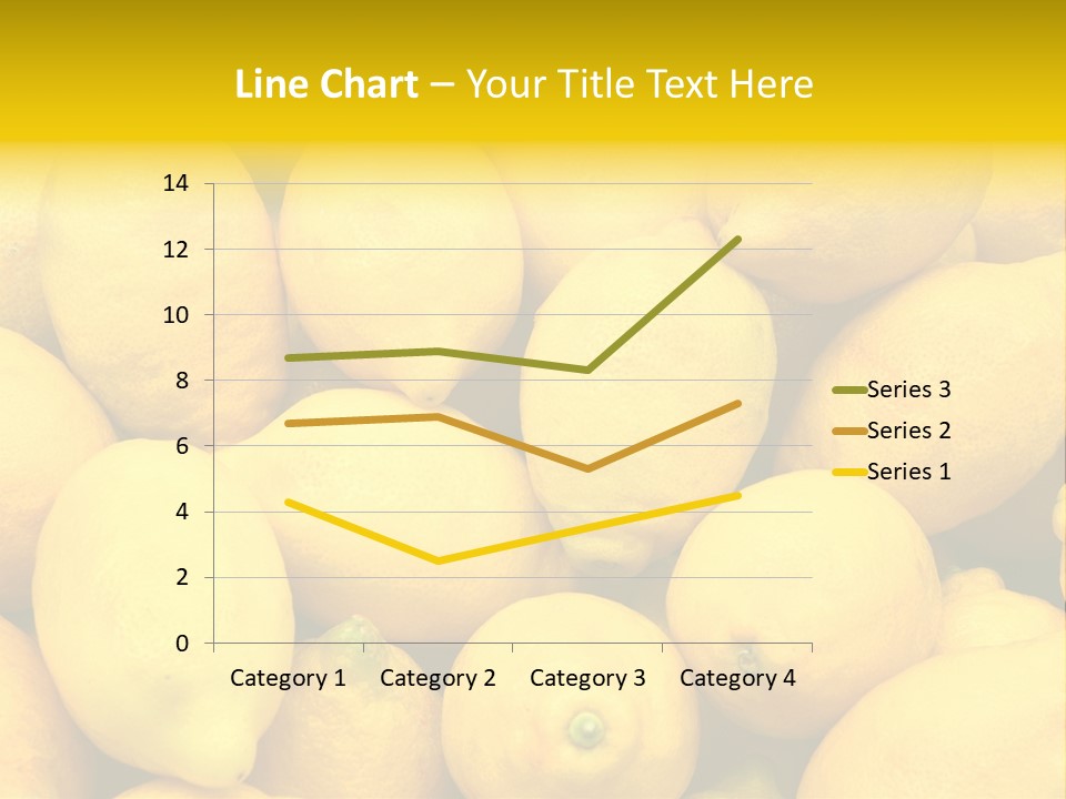 Vibrant Color Ripe Freshness PowerPoint Template