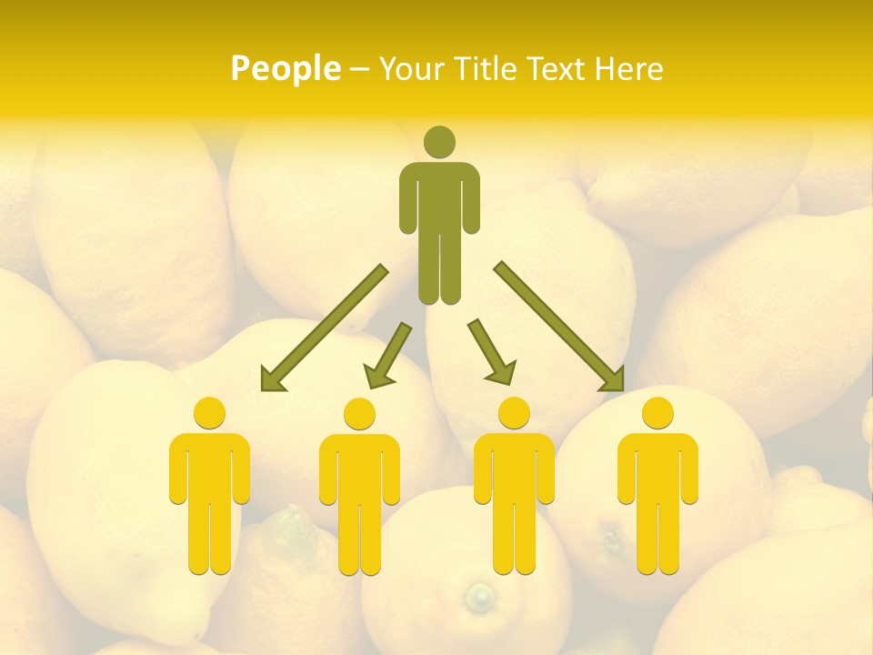 Vibrant Color Ripe Freshness PowerPoint Template