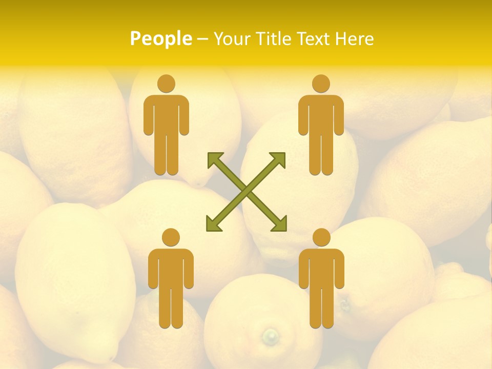 Vibrant Color Ripe Freshness PowerPoint Template