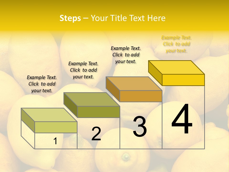 Vibrant Color Ripe Freshness PowerPoint Template