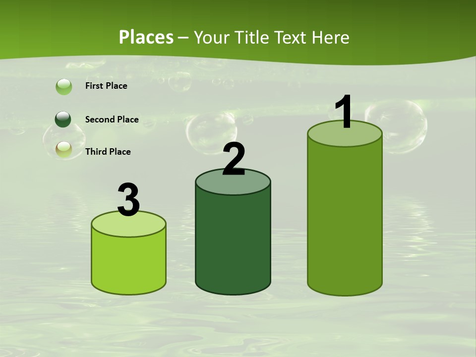 Environment Growth Rain PowerPoint Template