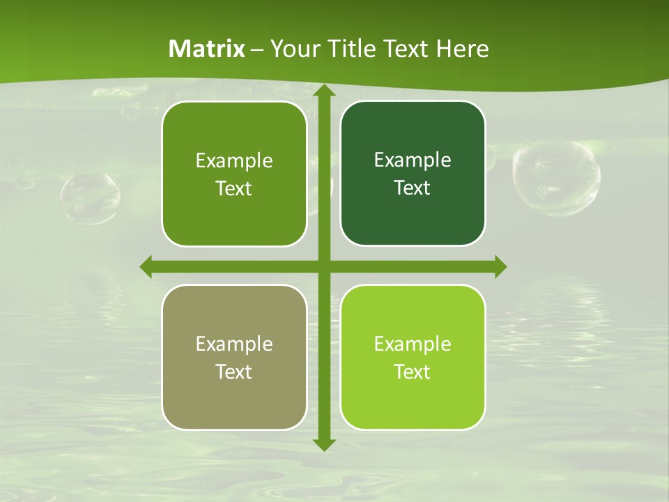Environment Growth Rain PowerPoint Template