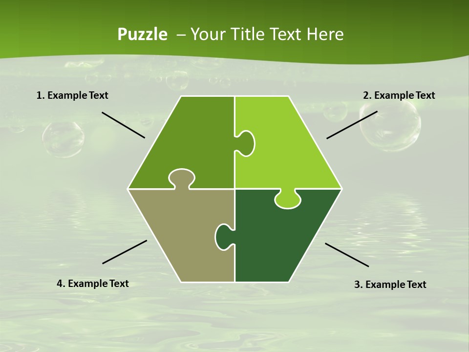 Environment Growth Rain PowerPoint Template