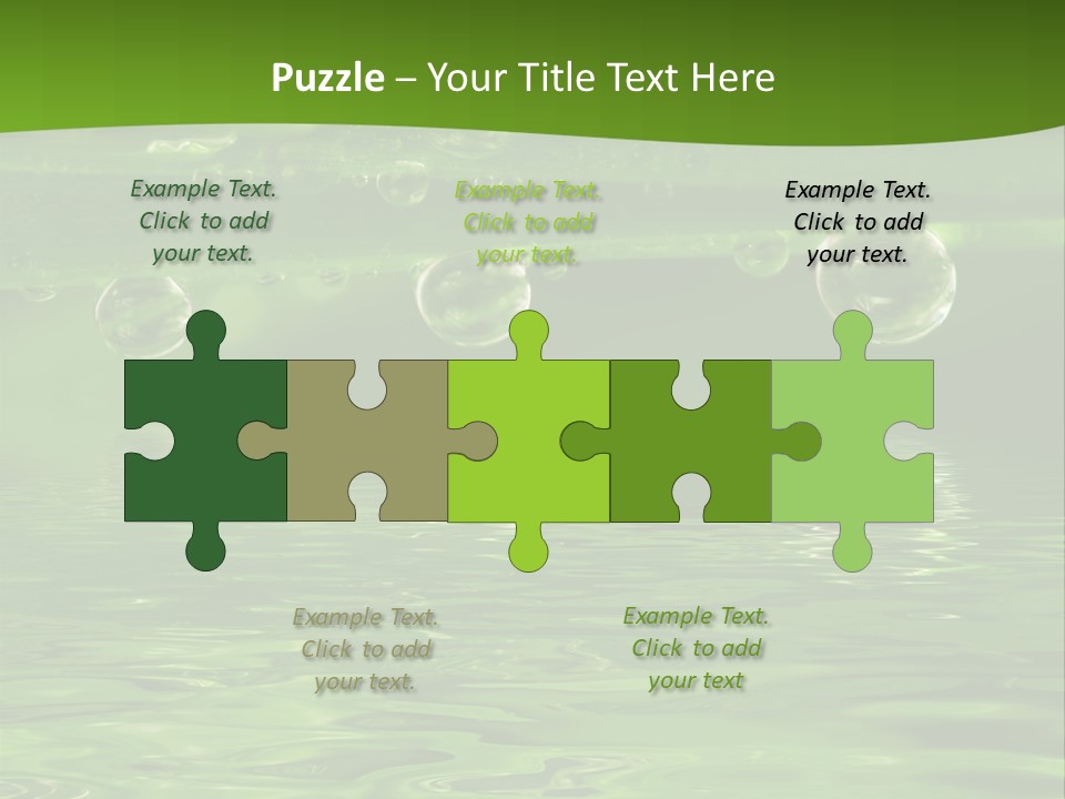 Environment Growth Rain PowerPoint Template
