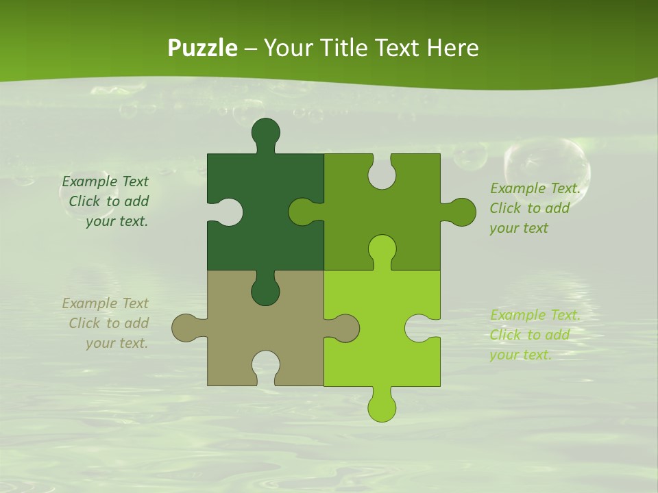 Environment Growth Rain PowerPoint Template