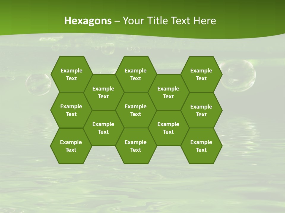 Environment Growth Rain PowerPoint Template