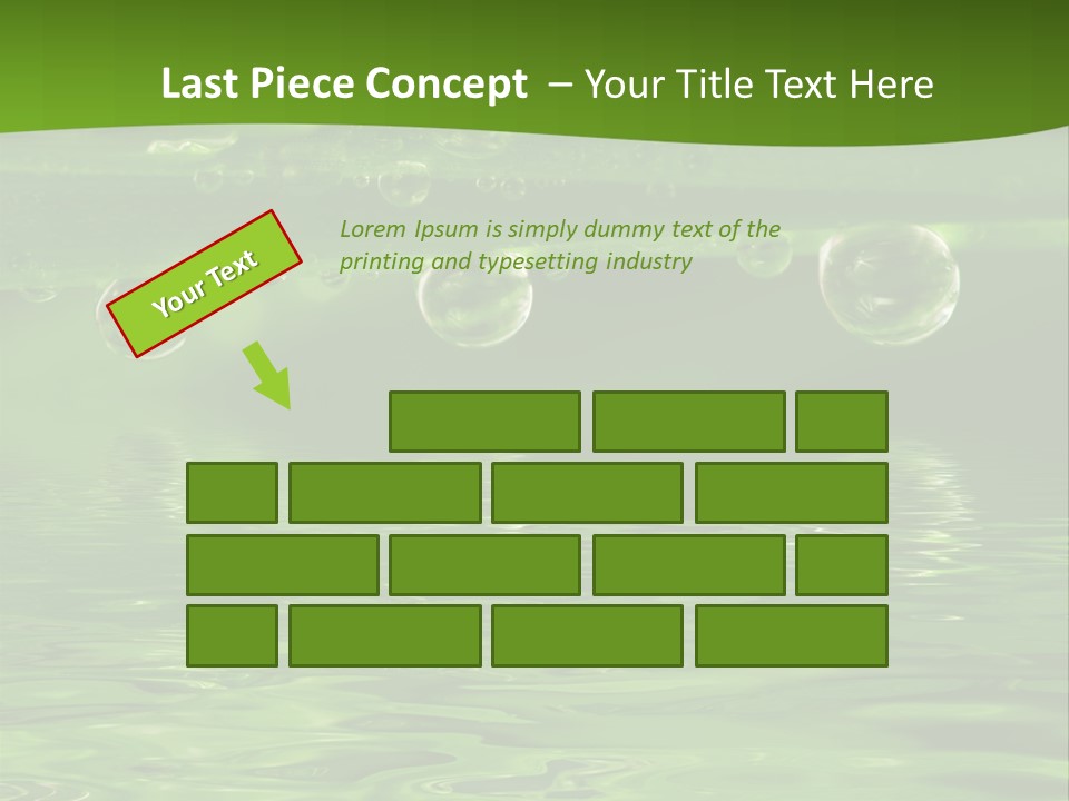 Environment Growth Rain PowerPoint Template