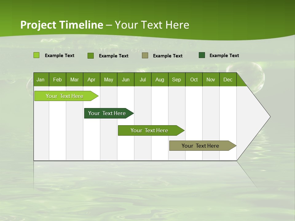 Environment Growth Rain PowerPoint Template