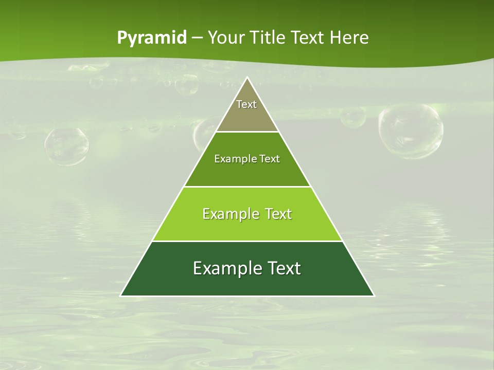 Environment Growth Rain PowerPoint Template