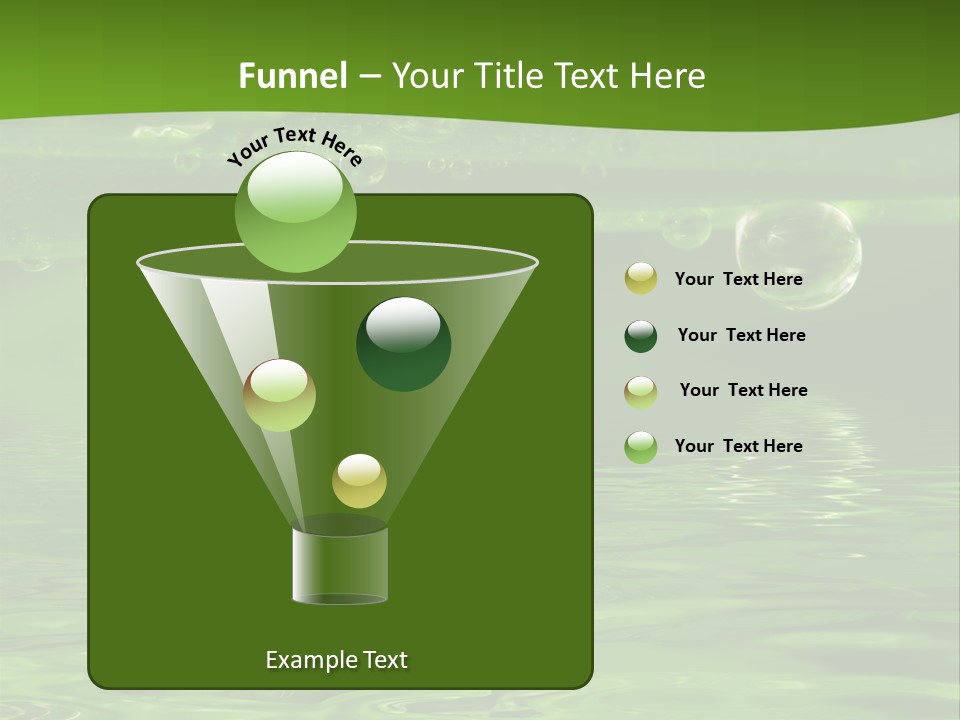 Environment Growth Rain PowerPoint Template