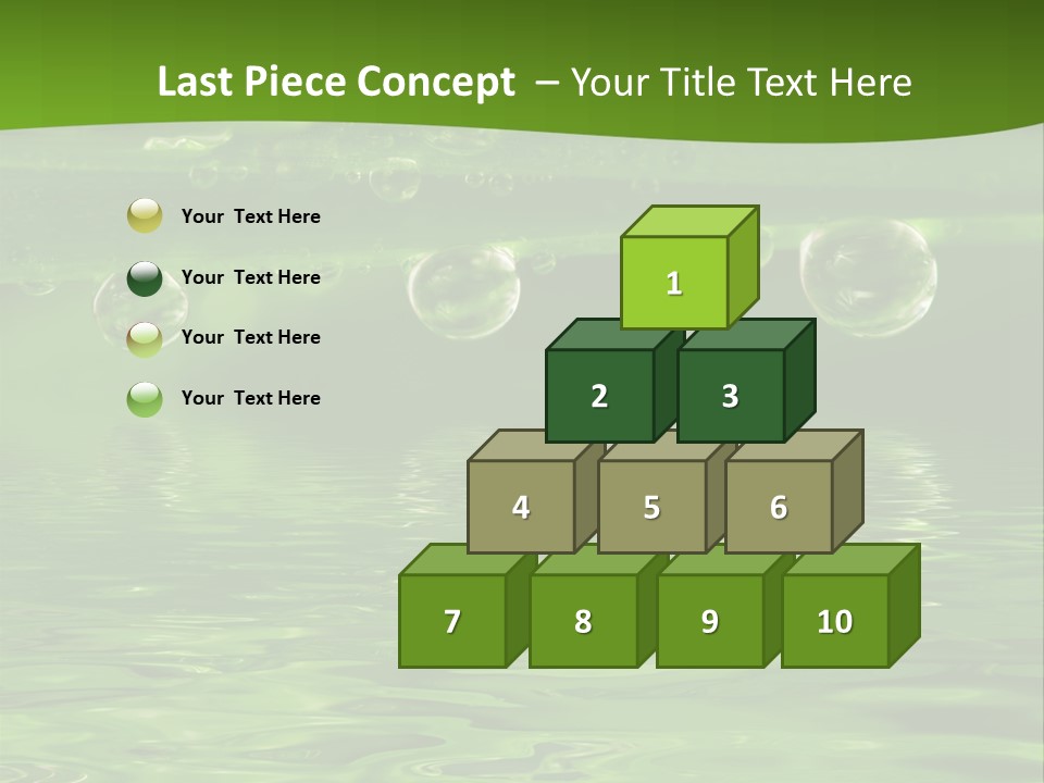 Environment Growth Rain PowerPoint Template