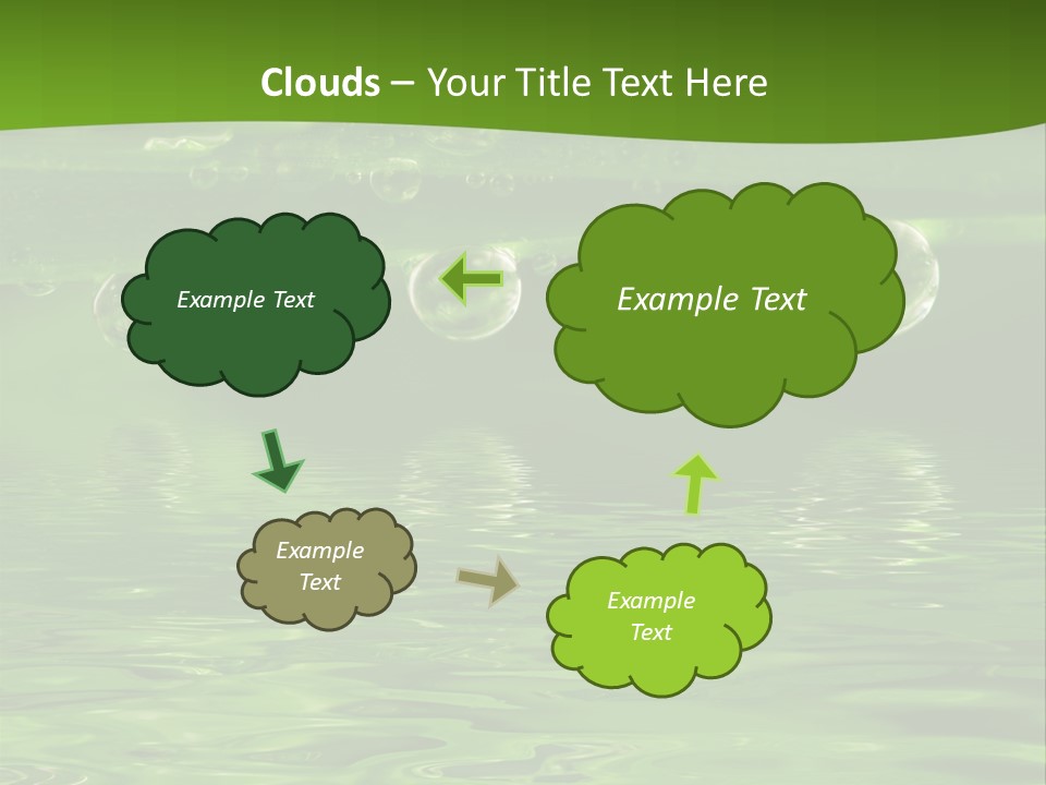 Environment Growth Rain PowerPoint Template