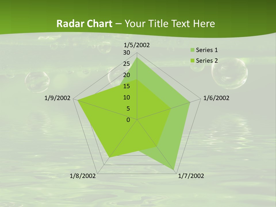Environment Growth Rain PowerPoint Template