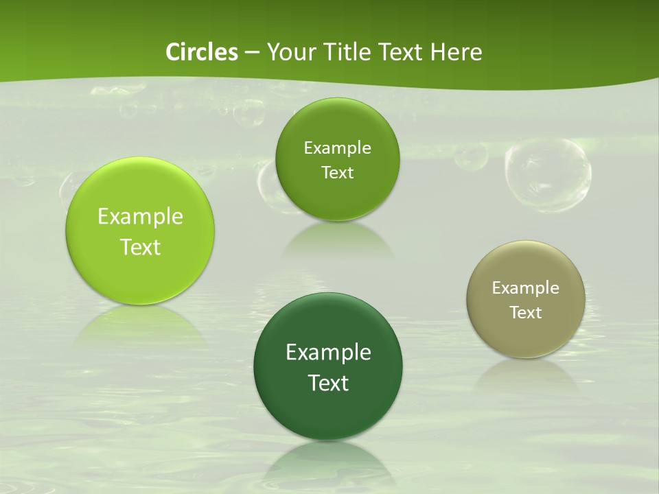 Environment Growth Rain PowerPoint Template