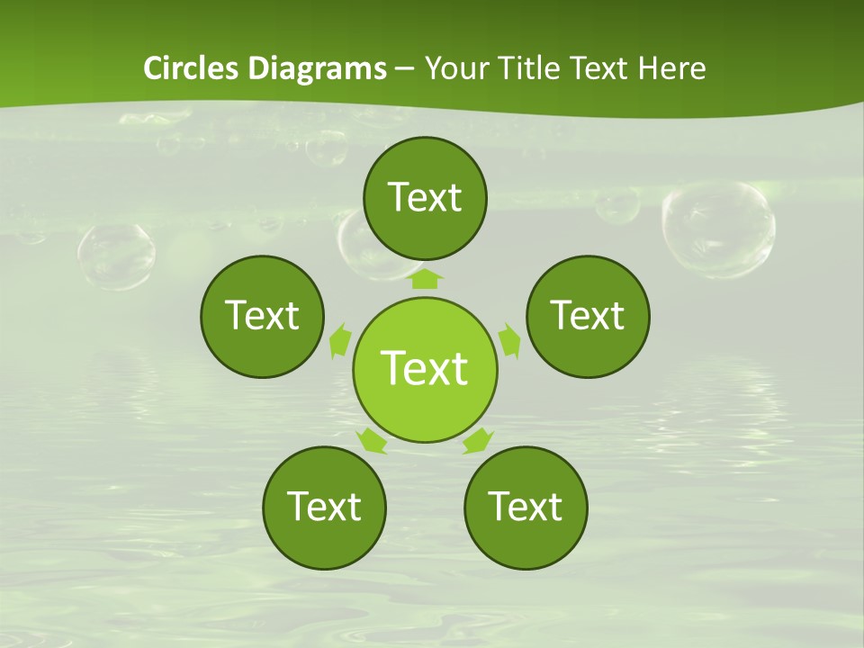 Environment Growth Rain PowerPoint Template