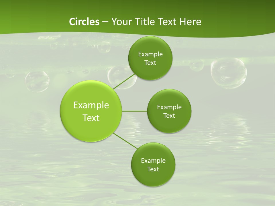 Environment Growth Rain PowerPoint Template