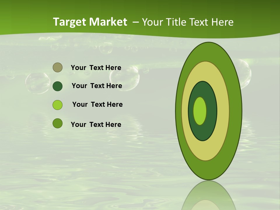 Environment Growth Rain PowerPoint Template