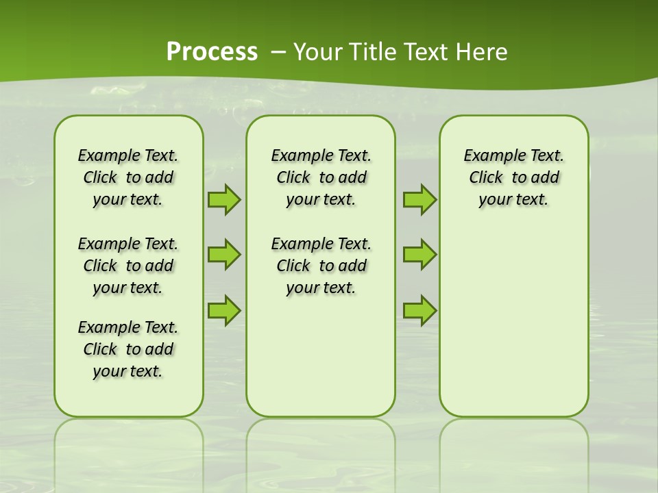 Environment Growth Rain PowerPoint Template